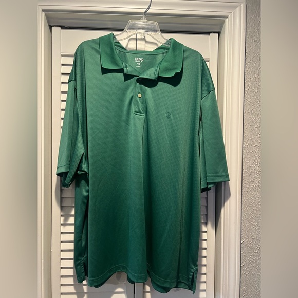 Izod Golf green Polo Shirt size 4XB - Picture 2 of 3